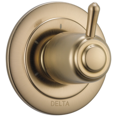 DELTA FAUCET Delta Faucet T11800-CZ Classic Single Handle Diverter Valve Trim in Champagne Bronze