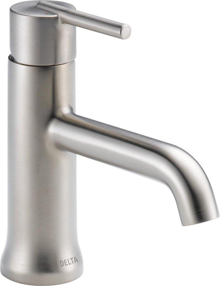 DELTA FAUCET Delta Faucet 559LF-SSLPU Trinsic Single Handle Bathroom Sink Faucet in Stainless