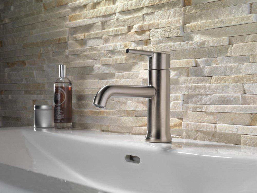 DELTA FAUCET Delta Faucet 559LF-SSLPU Trinsic Single Handle Bathroom Sink Faucet in Stainless
