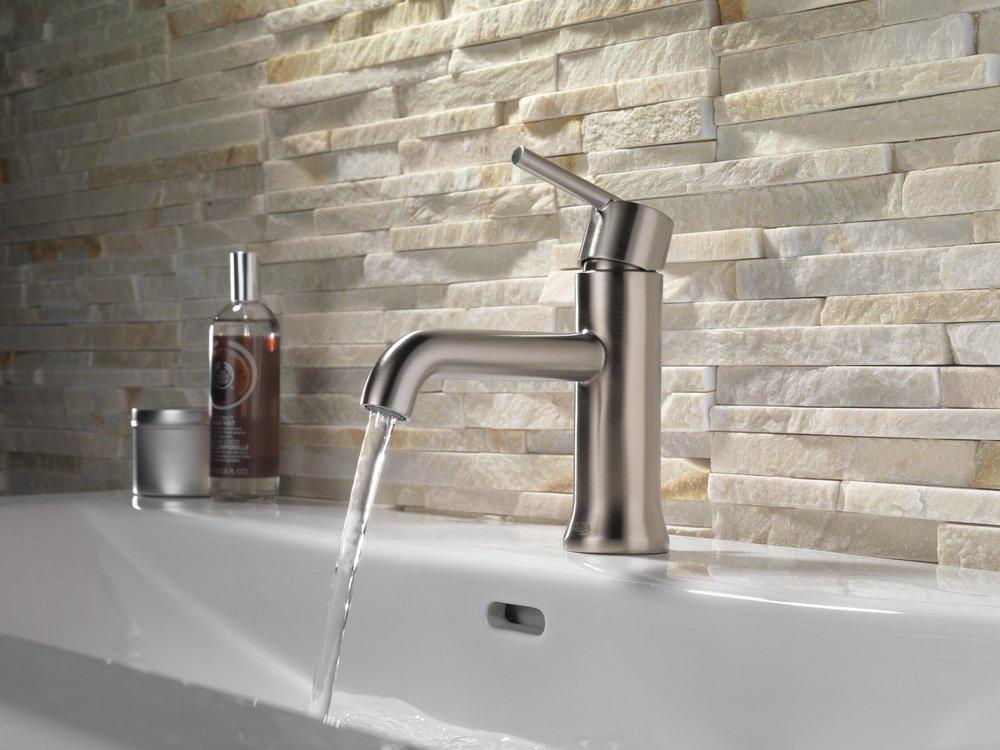 DELTA FAUCET Delta Faucet 559LF-SSLPU Trinsic Single Handle Bathroom Sink Faucet in Stainless