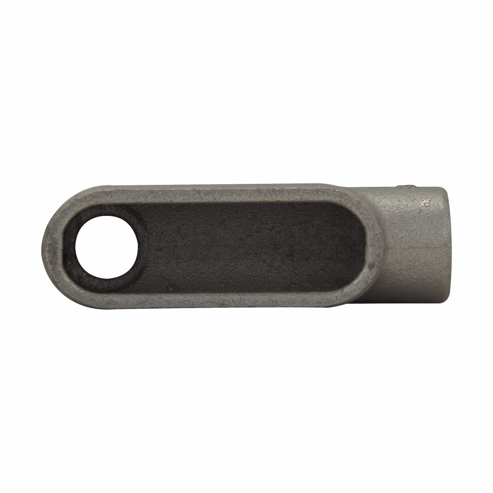 EATON Crouse-Hinds LB47 1-1/4 LB-Style Conduit Body, Form-7, Feraloy Iron Alloy