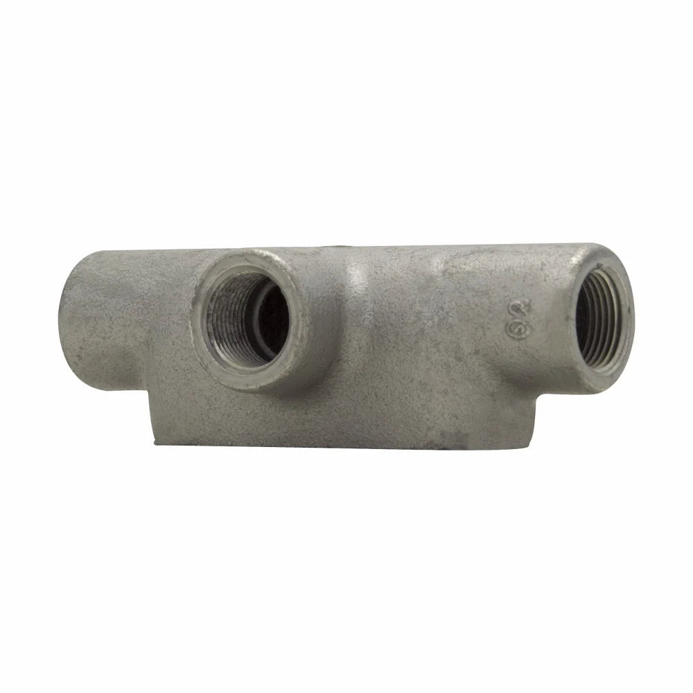 EATON Eaton T37 Condulet Form 7 Conduit Outlet Body Feraloy Iron Alloy T Shape 1