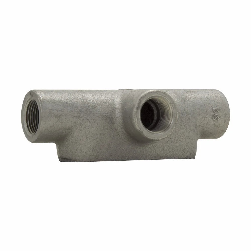 EATON Eaton T37 Condulet Form 7 Conduit Outlet Body Feraloy Iron Alloy T Shape 1