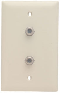 LEGRAND Pass & Seymour TPCATV2LA Communication Device Wall Plate