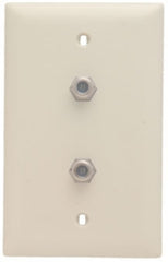 LEGRAND Pass & Seymour TPCATV2LA Communication Device Wall Plate