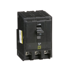 SCHNEIDER ELECTRIC Square D QO370 Miniature Circuit Breaker 70A 240V 3Ph Plug-On