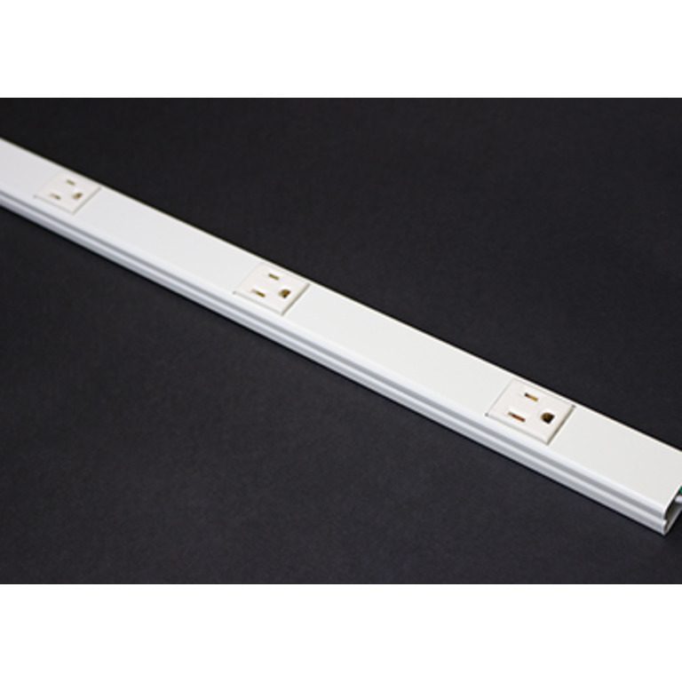 LEGRAND Legrand WH20GB606 Wiremold Multi-Outlet Strip 2000 Plugmold 72 in