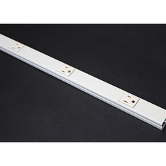 LEGRAND Legrand WH20GB606 Wiremold Multi-Outlet Strip 2000 Plugmold 72 in