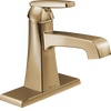 DELTA FAUCET Delta Faucet 564-czmpu-dst Single Handle Bathroom Faucet Champagne Bronze