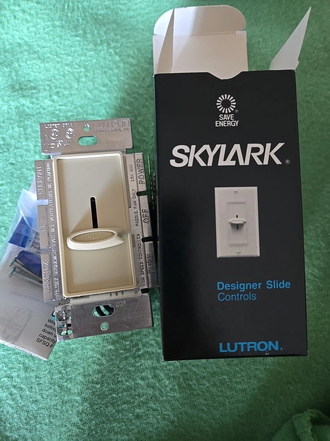 LUTRON Skylark SFSQ-F-IV Fan Control Switch