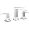 DELTA FAUCET Delta 3539LF-MPU Velum Chrome 1.2 GPM 3 Hole Widespread Deck Mount Double Lever Handle Bathroom Faucet