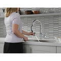 DELTA FAUCET Delta 9190-dst Broderick Pull-down Kitchen Faucet Chrome