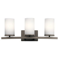 KICHLER Kichler Crosby 45497OZ 3-Light Bath Light 100W