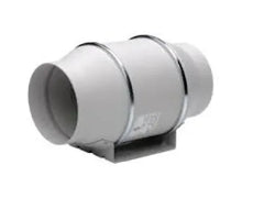 SOLER & PALAU S&P TD-250 S&P Inline Fans Power 120 VAC 10 in Dia Duct
