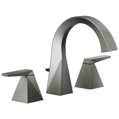DELTA FAUCET Delta 35546-KS-PR-MPU-DST Trillian Two Handle Widespread Bathroom Faucet
