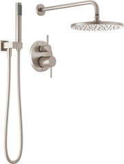 DELTA FAUCET Delta T342702-SP Monitor 14 Series Shower with Raincan & Hand Shower 1.75 GPM