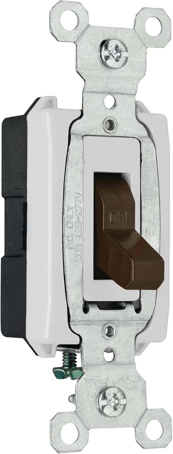 LEGRAND Pass & Seymour CS20AC1 Straight Blade Connector 20A 250 Dead Front
