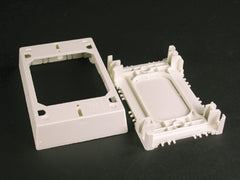 LEGRAND Legrand 2348S/51 Sure-Snap 2300 1 Gang Raceway Shallow Device Box Ivory