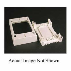 LEGRAND Legrand 2348S/51 Sure-Snap 2300 1 Gang Raceway Shallow Device Box Ivory