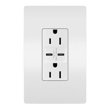 LEGRAND Legrand R26USBCC6W P&S RAD C/C FAST CHARG U USB + DUP 15A W