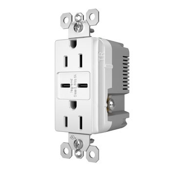 LEGRAND Legrand R26USBCC6W P&S RAD C/C FAST CHARG U USB + DUP 15A W