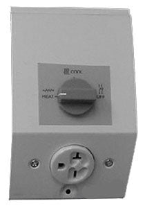 KING ELECTRIC King Electric BKT2BW K BB ACCY DP STAT KIT WHITE