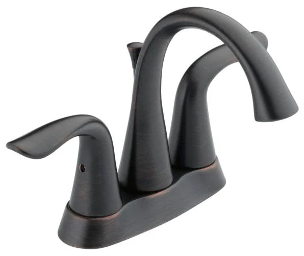 DELTA FAUCET Delta Faucet 2538-RBMPU-DST Two Handle Centerset Bathroom Sink Faucet in Venetian Bronze