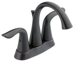 DELTA FAUCET Delta Faucet 2538-RBMPU-DST Two Handle Centerset Bathroom Sink Faucet in Venetian Bronze