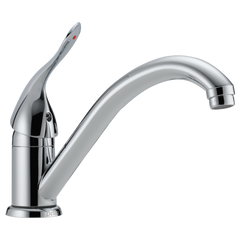 DELTA FAUCET Delta Faucet 101LF-HDF Kitchen Faucet 1-Handle Deck Mount