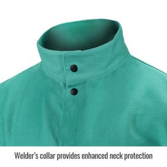 BLACK STALLION Revco F9-30C-M Black Stallion Truguard 200 Welding Jacket Medium