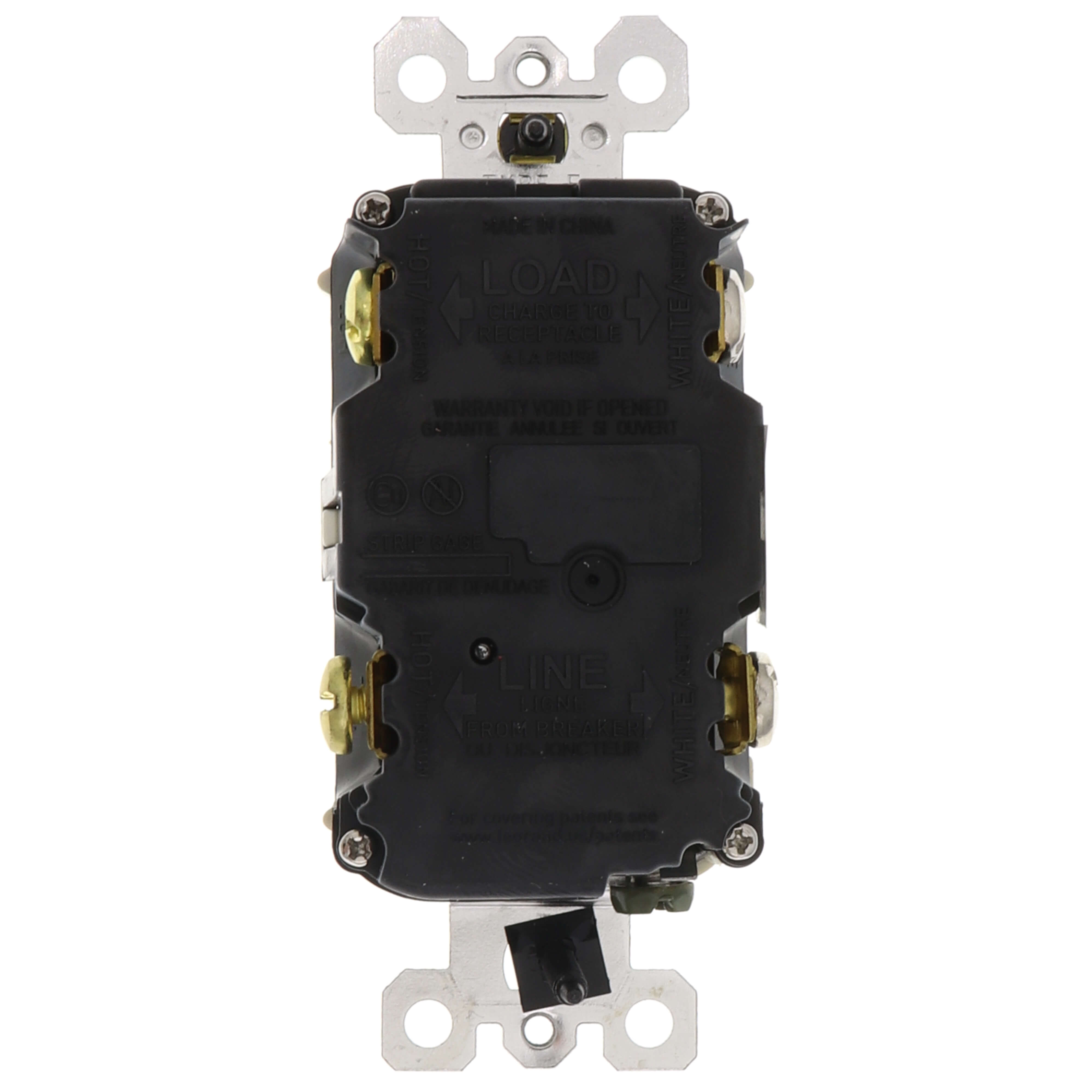 LEGRAND Pass & Seymour 1597-TRWRLA 15A 125V Self-Test Tamper-Resistant Weather-Resistant GFCI, Light Almond