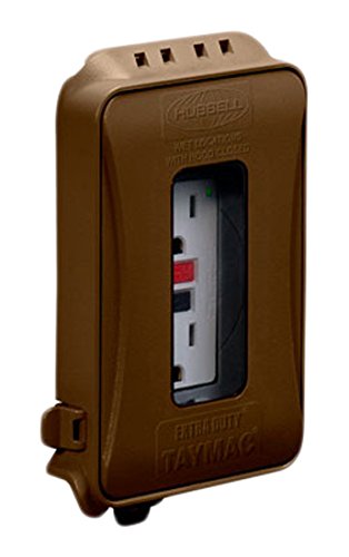 HUBBELL Hubbell Electric ML500Z 16-in-1 Configuration Extra Duty Expandable Flat Non-Metallic Weatherproof While-In-Use Cover