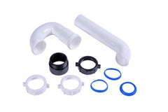 OATEY Dearborn P9704AB 1-1/2 in. Plastic P-Trap in White