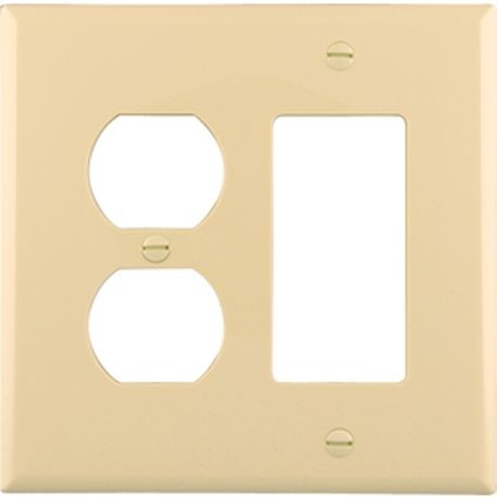 EATON Crouse-Hinds PJ826V EWD PJ826V Wallplate 2G Dup/Deco Co