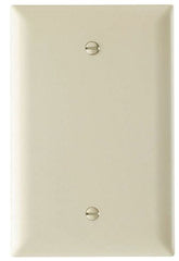 LEGRAND Pass & Seymour TPJ13I 1 Gang Jumbo Decorator Blank Wall Plate, Ivory