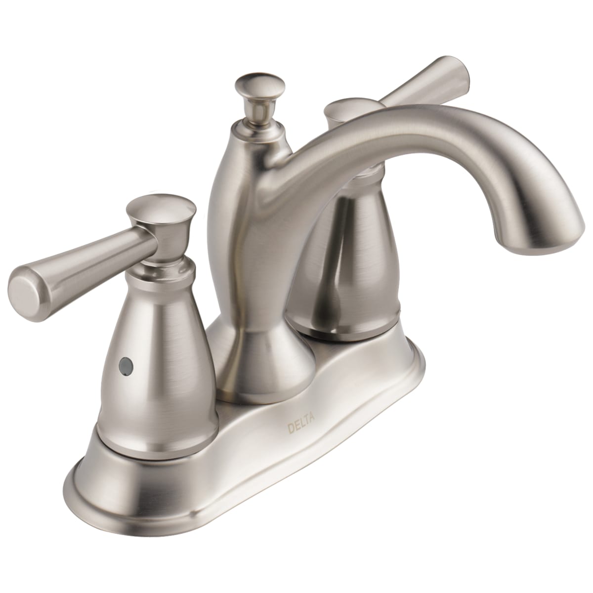DELTA FAUCET Delta 2593-SSMPU-DST Traditional Two Handle Centerset Bathroom Faucet in Stainless