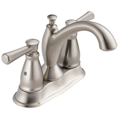 DELTA FAUCET Delta 2593-SSMPU-DST Traditional Two Handle Centerset Bathroom Faucet in Stainless
