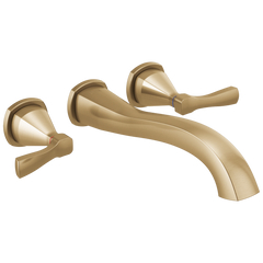 DELTA FAUCET Delta T5776-CZ-PR-WL Stryke Wall Mounted Tub Filler 8.0 gpm R3500-WL