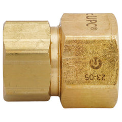 OMEGAFLEX TracPipe FGP-FSTF-500 1/2 Brass AutoFlare Female Straight Adapter