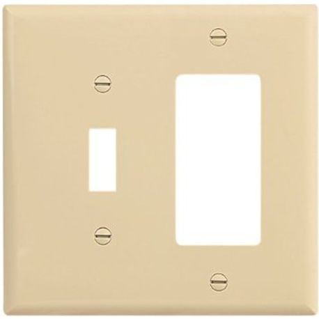 EATON Crouse-Hinds PJ126V EWD PJ126V Wallplate 2G Toggle/Deco
