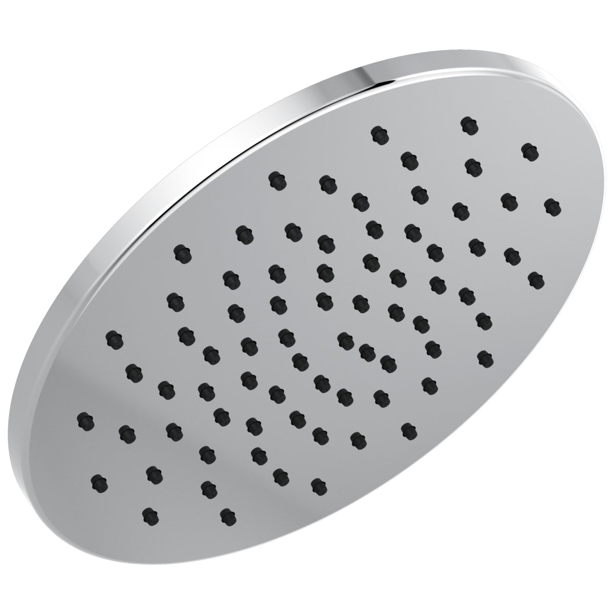 DELTA FAUCET Delta 52158-PR Universal Showering Components Single-Setting Metal Raincan Shower Head 1.75 GPM