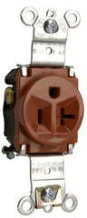 LEGRAND Pass & Seymour 5361RED Single Receptacle 20A 125V - Red