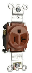 LEGRAND Pass & Seymour 5361RED Single Receptacle 20A 125V - Red