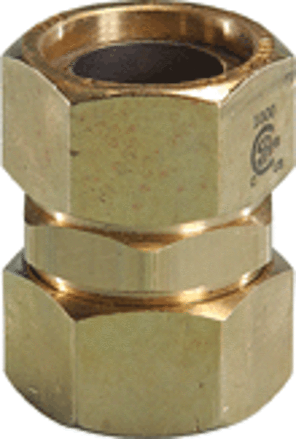 OMEGAFLEX Omega Flex FGP-CPLG-1000 Brass Outlet Coupling, 1 Autoflare - Replacement MPN