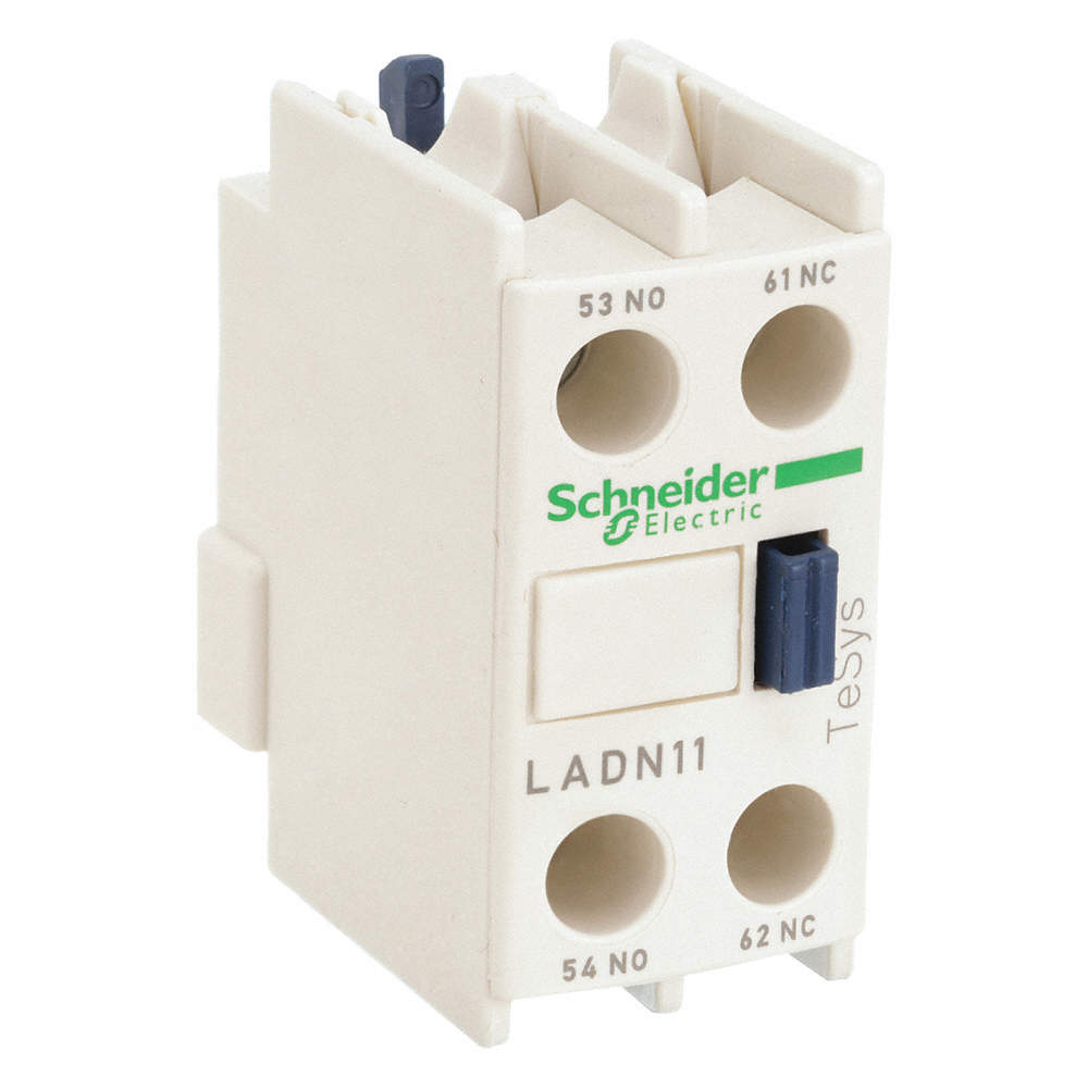 SCHNEIDER ELECTRIC Square D LADN11 Auxiliary Contact Block 10 Amps 600/690VAC