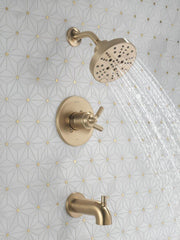 DELTA FAUCET Delta Faucet T17435-CZ Saylor Two Handle Multi Function Bathtub & Shower Faucet
