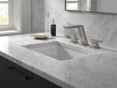 DELTA FAUCET Delta Faucet 3599LF-SS-PR-MPU Pivotal Two Handle Widespread Bathroom Sink Faucet