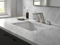 DELTA FAUCET Delta Faucet 3599LF-SS-PR-MPU Pivotal Two Handle Widespread Bathroom Sink Faucet