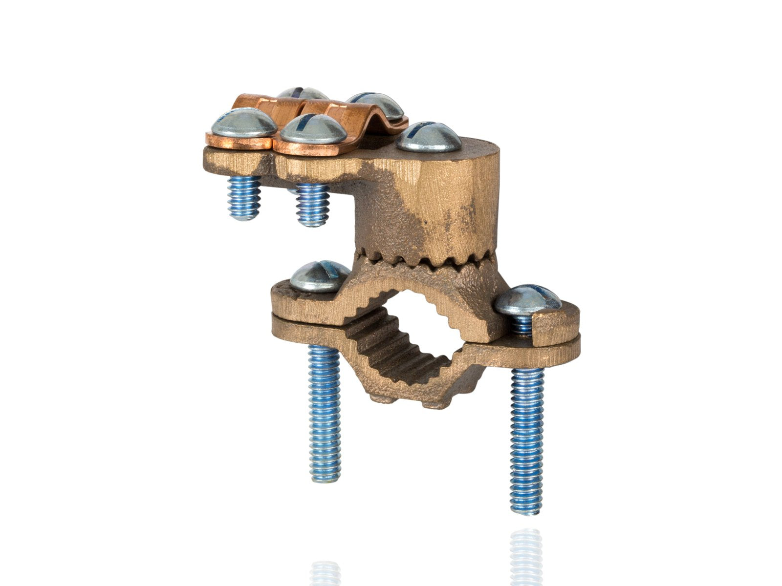 NSI INDUSTRIES Nsi Industries G-3 Heavy Duty Bronze Ground Clamp 1/2 to 1 Inch 8 to 4/0 AWG