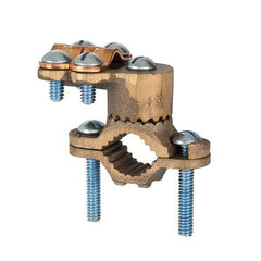NSI INDUSTRIES Nsi Industries G-3 Heavy Duty Bronze Ground Clamp 1/2 to 1 Inch 8 to 4/0 AWG